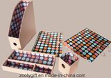 5 in 1 Paper Stationery File Storage Box Set