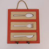 Customized OEM Hot Vintage Wooden Kitchen Wall Decorative Hanger
