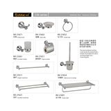 23681 Zinc Alloy Towel Rack