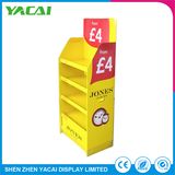 Recycled Indoor Security Cardboard Exhibition Stand Display Rack