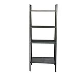 Lerberg Shel/Metal Shelf/ Black Storage Shelf