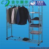 Metal Retail Wire Show Garment/Clothes/Colthing Display Rack (SLL07-002)