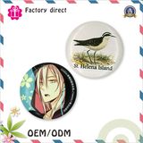 8years SGS Factory Custom Print Logo Good Tin Badge with 4hands