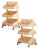 Food Wooden Rack for Display