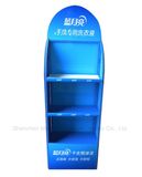Durable Metal Free Standing Hardware Plate Cleaning Product Display Rack