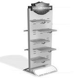 Metal Display Rack, Peg Hook Floor Display Stand