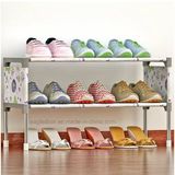 Shoe Cabinet Shoes Racks Storage Large Capacity Home Furniture DIY Simple Portable Shoe Rack (FS-07G)