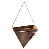 Bedroom Cafe Decoration Triangular Wood Wall Decor