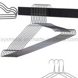 Laundries Store or Hotel Single Use Galvanized Silver Wire Hangers