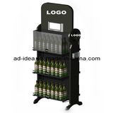 Wooden Wine Display Stand, Flooring Wooden Wine Display Rack