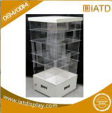 Custom Transparent Floor Acrylic Display Cabinet for Cosmetic/Shoe/Watch