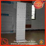 MDF Slatwall Shoe Display with Metal Hook