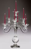 Candelabrum Crystal Glass Candleholder for Wedding Decoration
