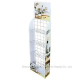 4-Layer Metallic Wire Tissue Paper Shelf Store Supplies Display Racks