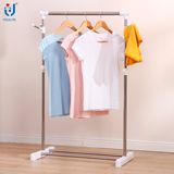 Small and Light Hot-Selling Single Rod Cothes Hanger with Hooks