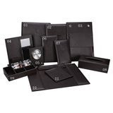 Hotel Leather Products Series Holders PU Folder in Coffee Color