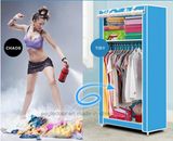 Modern Simple Wardrobe Household Fabric Folding Cloth Ward Storage Assembly King Size Reinforcement Combination Simple Wardrobe (FW-26E)