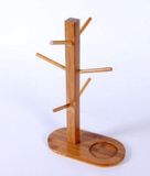 Bamboo Mug Hanger Rack