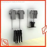 Wall Mount Display Rack for Clothes