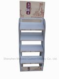 Supermarket Floor Standing Assembled Metal Pegboard Shelf Dried Fruit Snacks Display Rack
