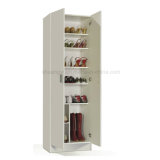 Popular Modern 2 Door 6 Tiers Shoe Display Cabinet