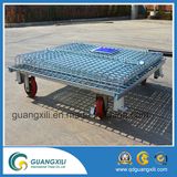 Stackable Iron Industrial Metal Wire Mesh Storage Container with Trundle