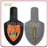 Custom Leather Security Badge Holder for Army Organization
