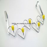 Heart-Shape Over Door Clothes Hooks