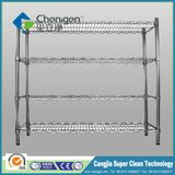 Stainless Steel Shelf Cleanroom Shelf Mobile Rack/Stainless Rack Goods Shelf