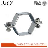 Stainless Steel Sanitary Hexagon Pipe Fitting Pipe Support Pipe Holder Without Base