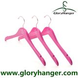 High Quality Lacquring Women Clothing Wooden Hanger for Shop Display