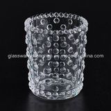 Transparent Glass Candle Holder (ZT-045)