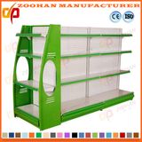 Gondola Back Holes Supermarket Shelves End Cap Shelf (Zhs80)