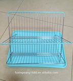 Chrome Folding Dish Rack Steel Folding Dish Drainer Rack Sink Dish Organiser Drainer with Tray