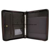 Classic Leather Compendium A4 PU Leather Portfolio File Folder