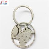 Customized Hot Sale Hollowed out Wolf Pattern Keychain