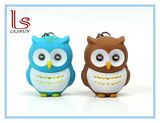 Cute Owl Style Key Chain with Light and Sound