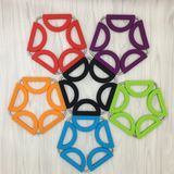 Food Grade Non-Slip Heat Resistant Cup Placemats Silicone Mats