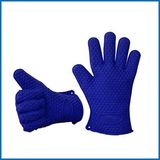 Silicone Hot Kitchen Pot Holder Glove Oven Mit (EB-93256-10)