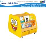 Cartoon Character Classroom Children Wooden Bookcase Kids Wooden Role Playhc-3704