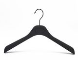 Garment Use Gold Plastic Clothes Hanger Black for Display