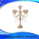 European Luxury Retro Metal Hollow Candle Holder