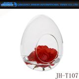 Eggshells Shape High Flint Glass Bottle Water Ball