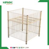 Round Bin Spinner Display Fixture Wire Metal Store Display Rack