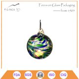 Ball Shape Glass Candle Holder with Pothook