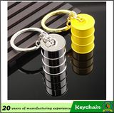 Custom Logo 3D Oil Drum Metal Key Chain