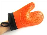 Silicone Hot Kitchen Pot Holder Glove Oven Mit (EB-93256-11)