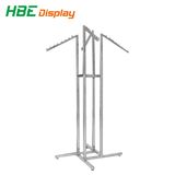 2015 New 4 Straight Arms Feature Garment Rail