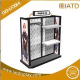 Pop up Display Melamine Wood Book Storage Advertising Supermarket Shelf