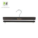 Brown Beech Wood Casual Pants / Cloth Hanger with Bar